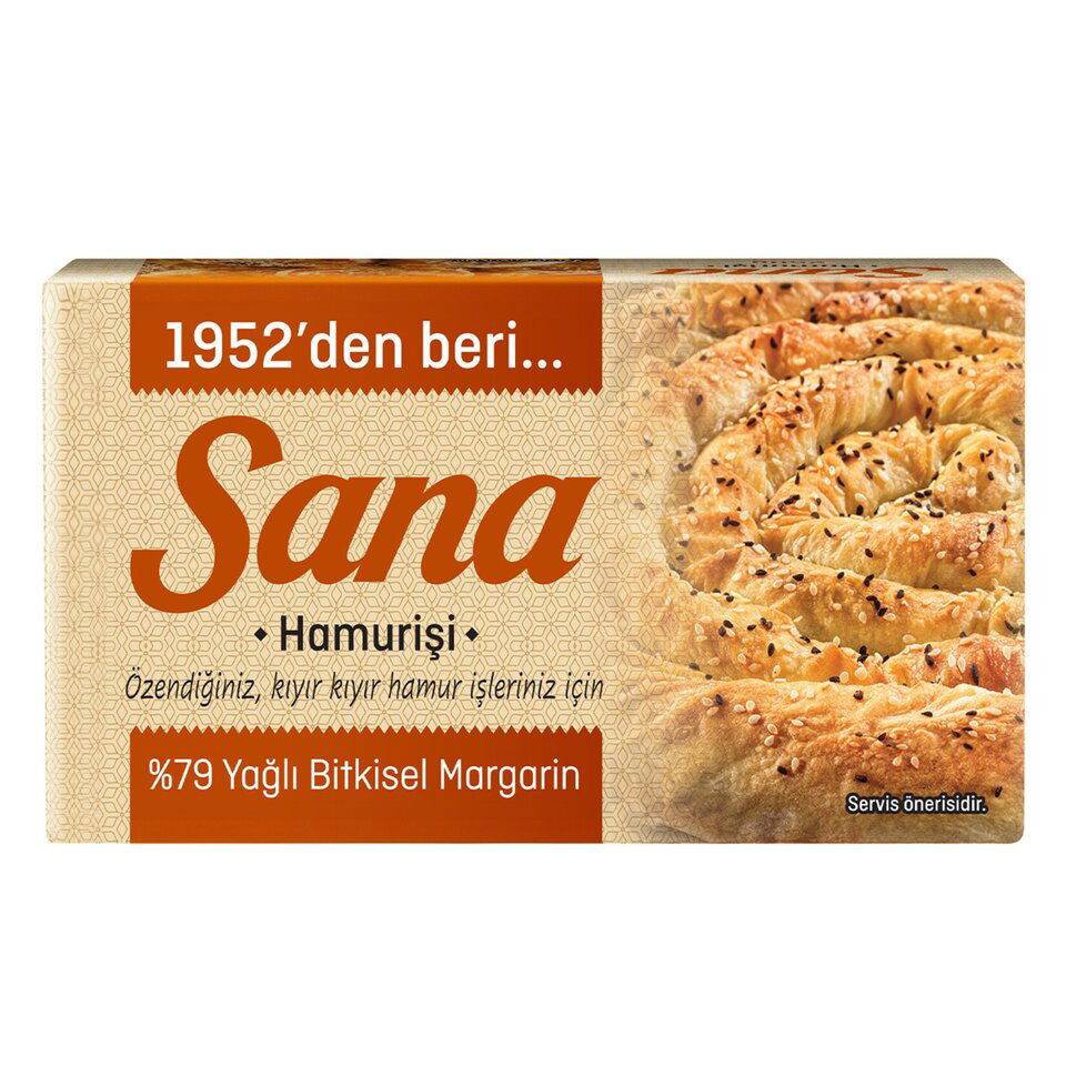 SANA HAMURİŞİ MARG.250 GR  PAKET MARGARİN